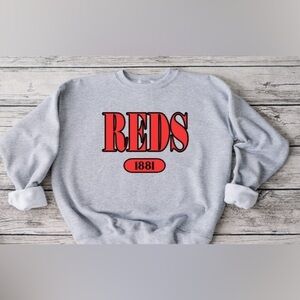 Reds Offset Crewneck